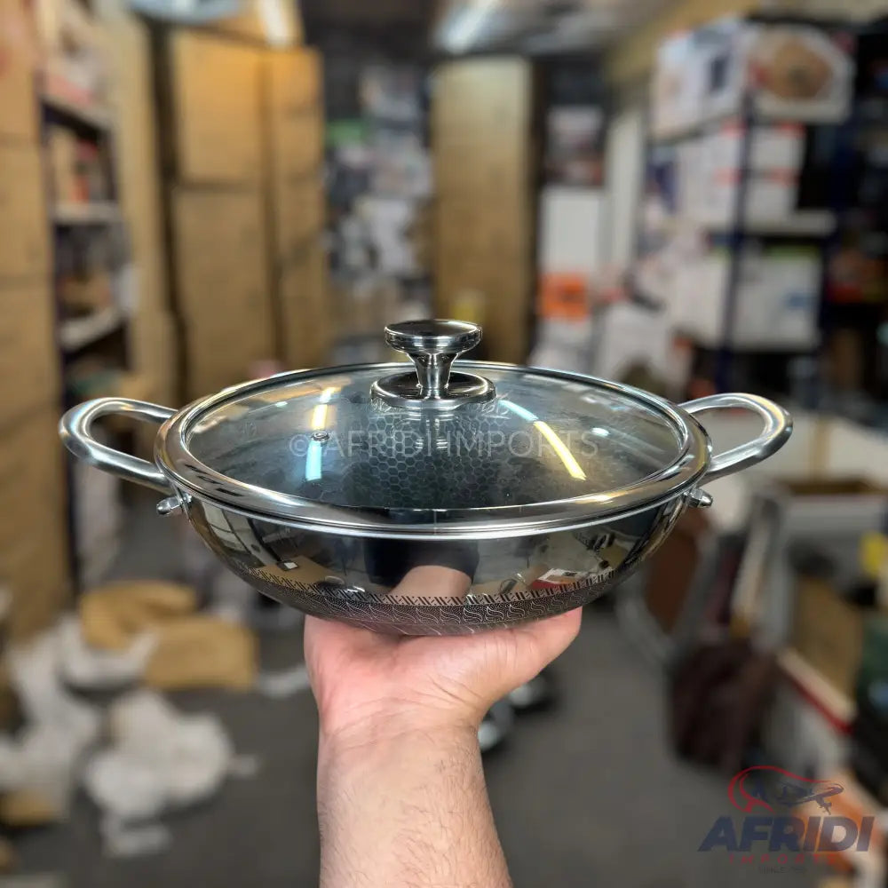 10, 11 & 12 HoneyComb Karahi - New Lot