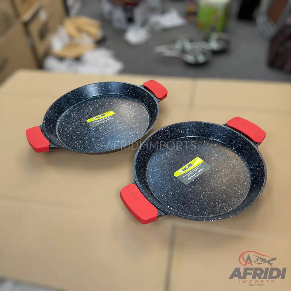 13 & 15 Inch Granite Shallow Pan - New Pan