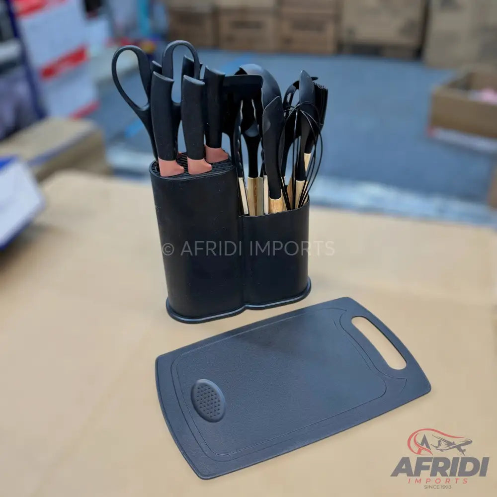 18-Pieces Utencils & Knives Set