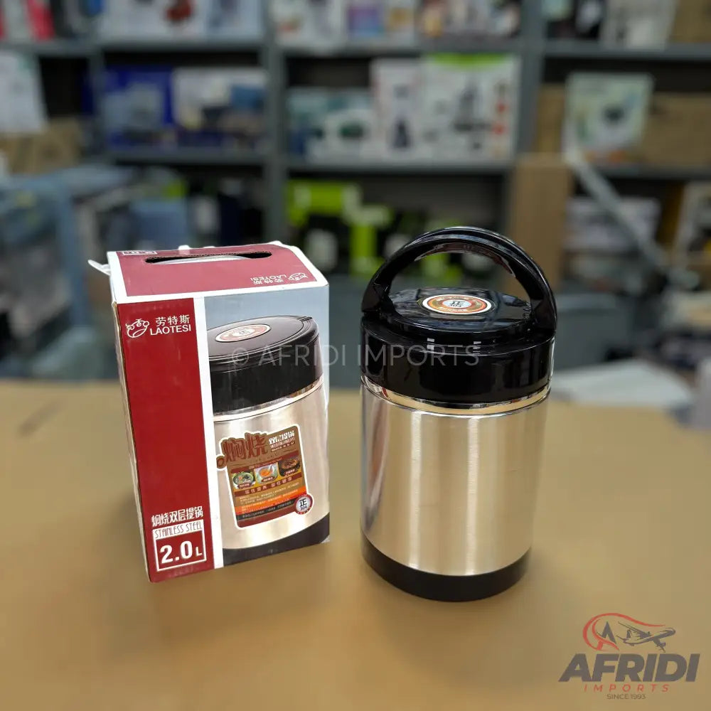 2L Stainless Steel Lunch Box