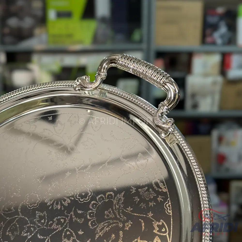 3 Piece Round Luxury Serving Trays