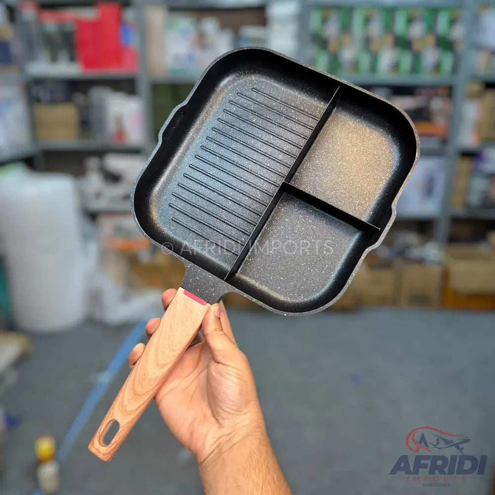 3 Section Grill Pan