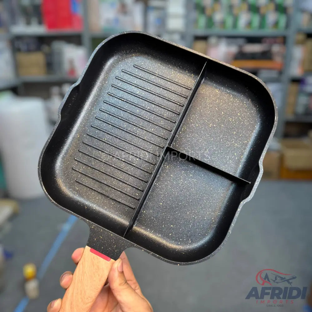 3 Section Grill Pan