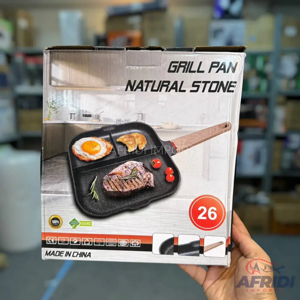 3 Section Grill Pan