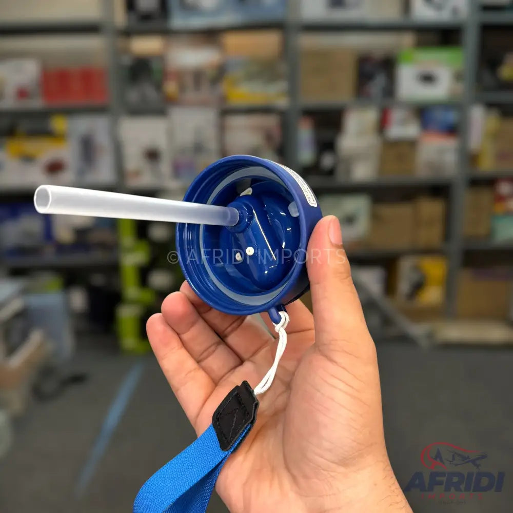 450ml White Red & Blue Tumbler