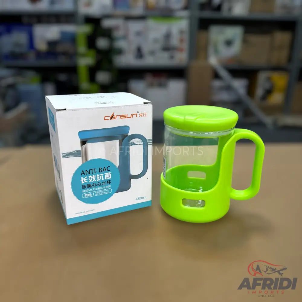 480ml Glass Mug