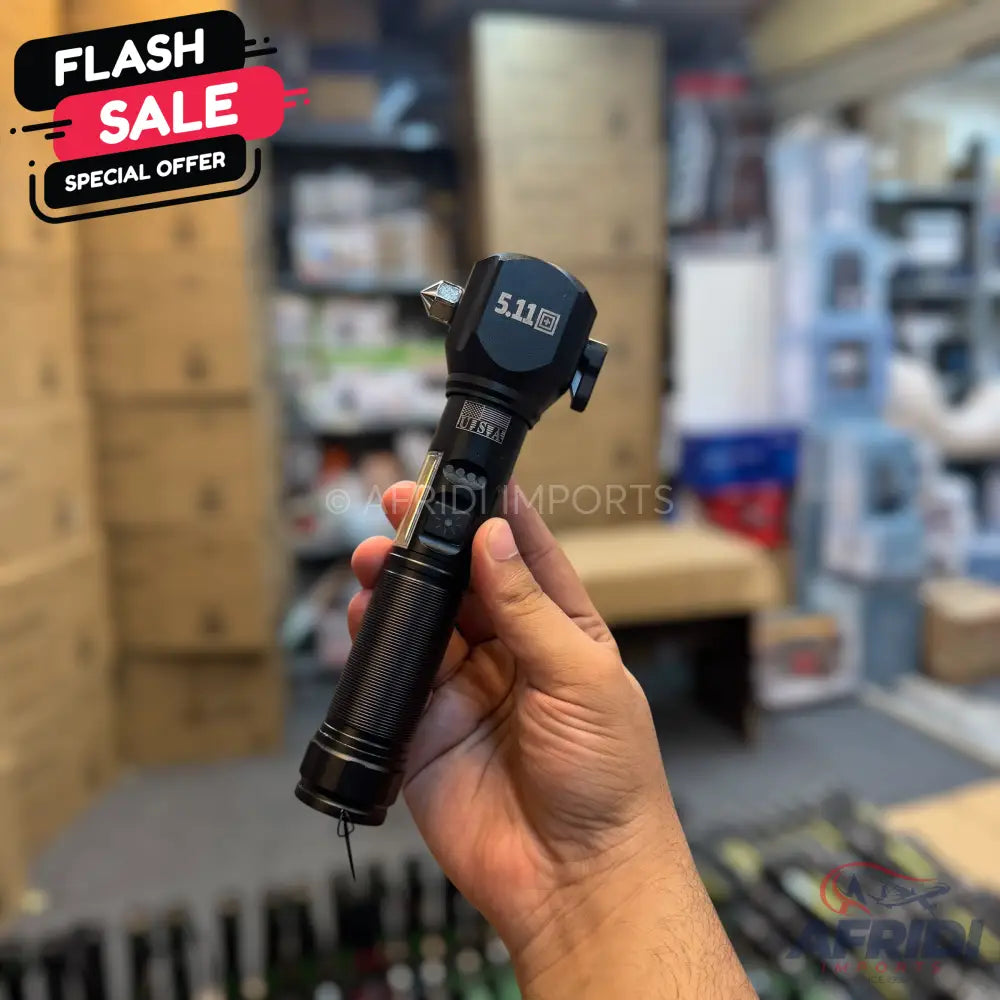 5.11 Emergency Flashlight - 1km Range - USA Lot