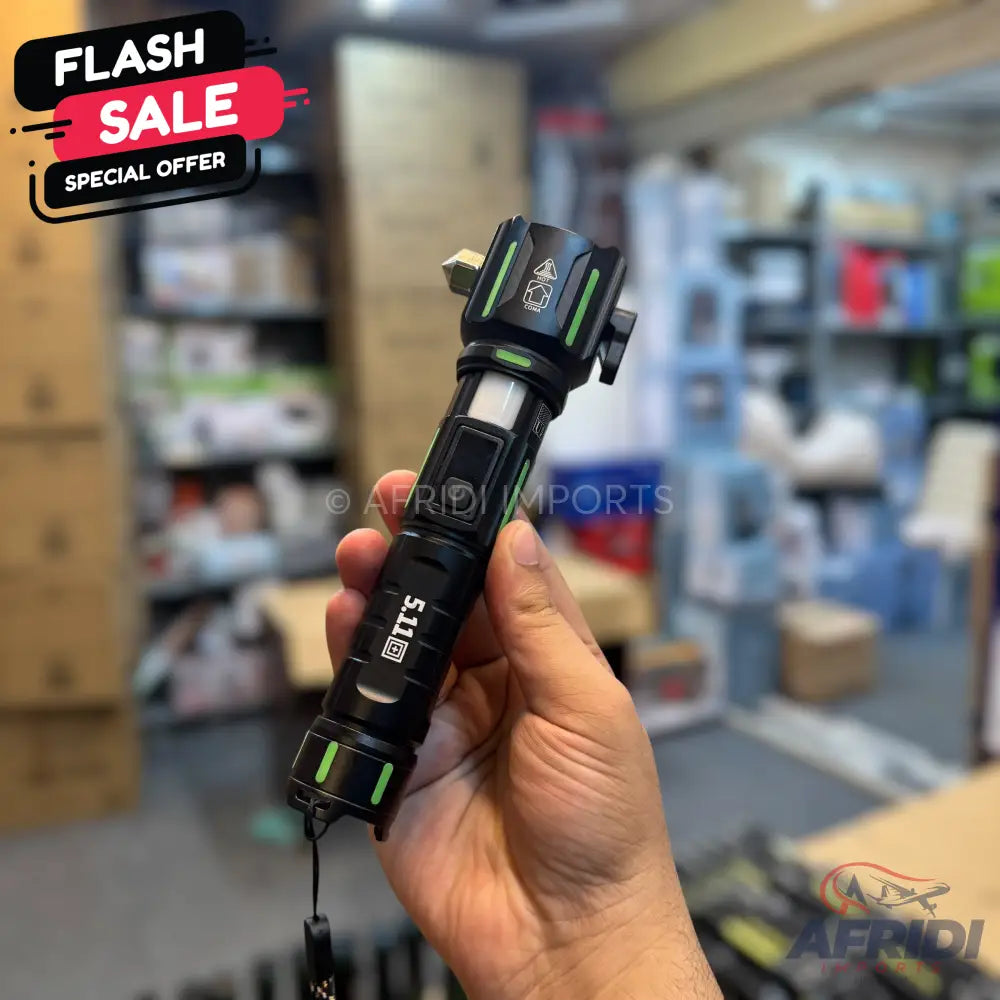 5.11 Lamp & Emergency Flashlight - 1km Range - USA Lot