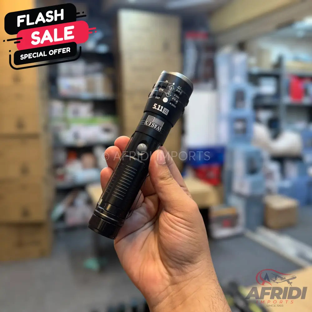 5.11 Pocket Flashlight - 1km Range - USA Lot