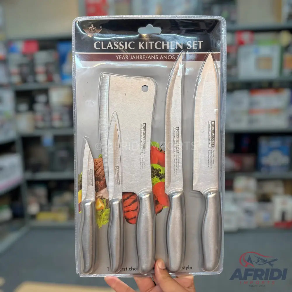 5 Pieces Kitchen Knives Set