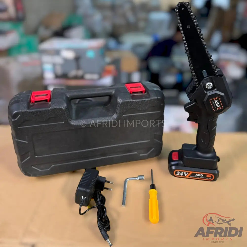 6-Inches Electric Chain Saw - Lot Imported - Box Included