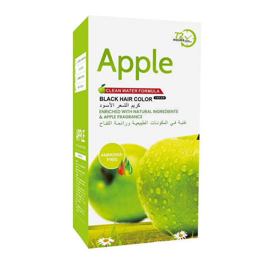 100% Original Apple Hair Color (Dark Brown & Black)