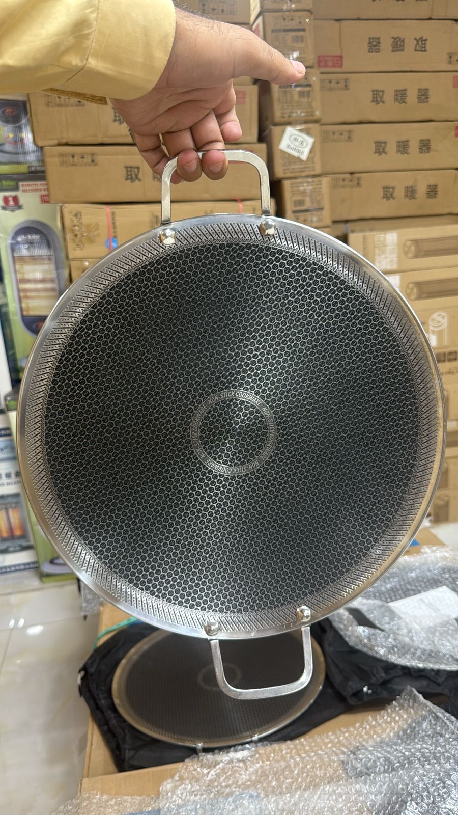 40 Cm Honeycomb Laser Crafted Tawa