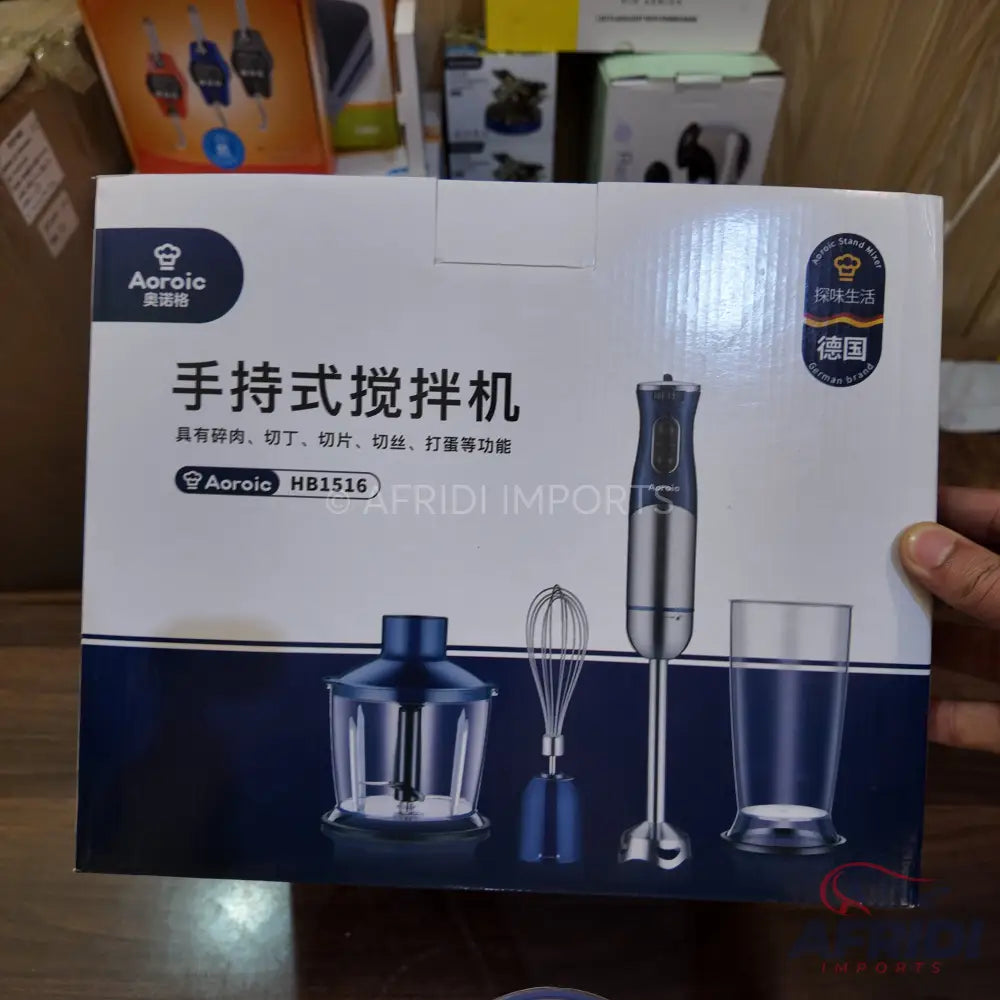 Aoroic 4-in-1 Hand Blender & Chopper Set - Lot Imported