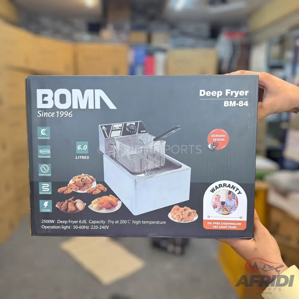 Boma 6L Electric Deep Fryer - German Lot