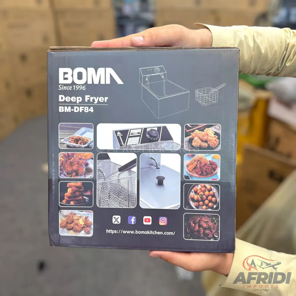 Boma 6L Electric Deep Fryer - German Lot
