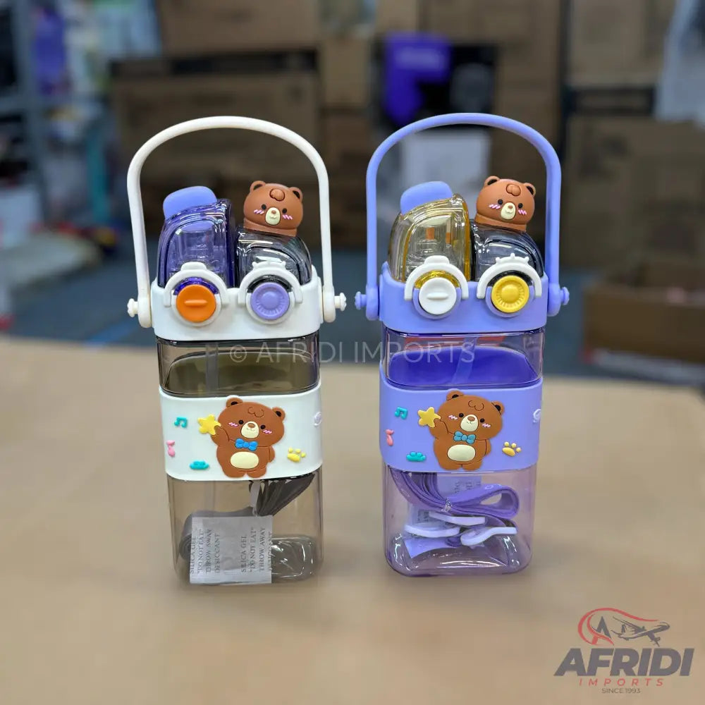 Children’s 2-in-1 Sipper Bottle (Straw + Spout)