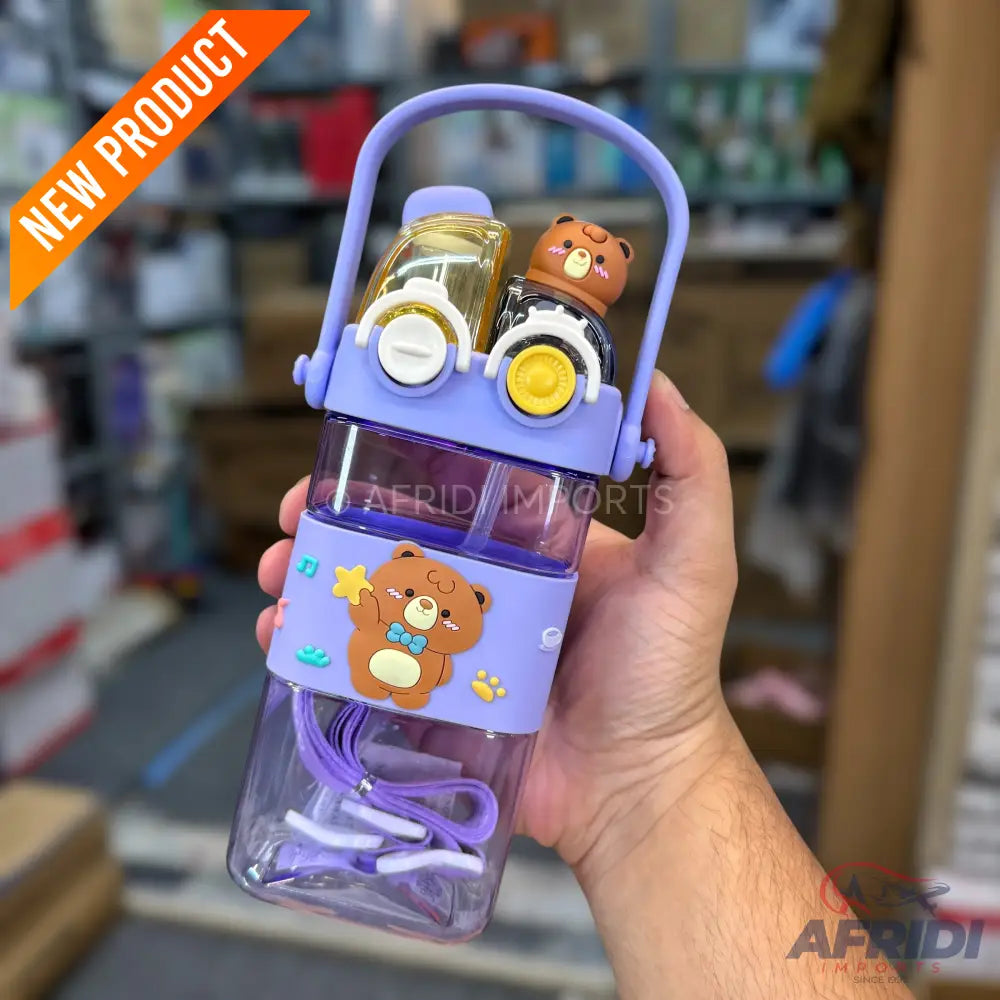 Children’s 2-in-1 Sipper Bottle (Straw + Spout)