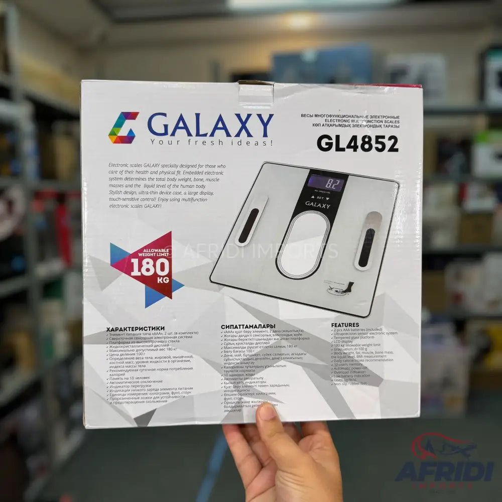 Galaxy Glass Body Scale