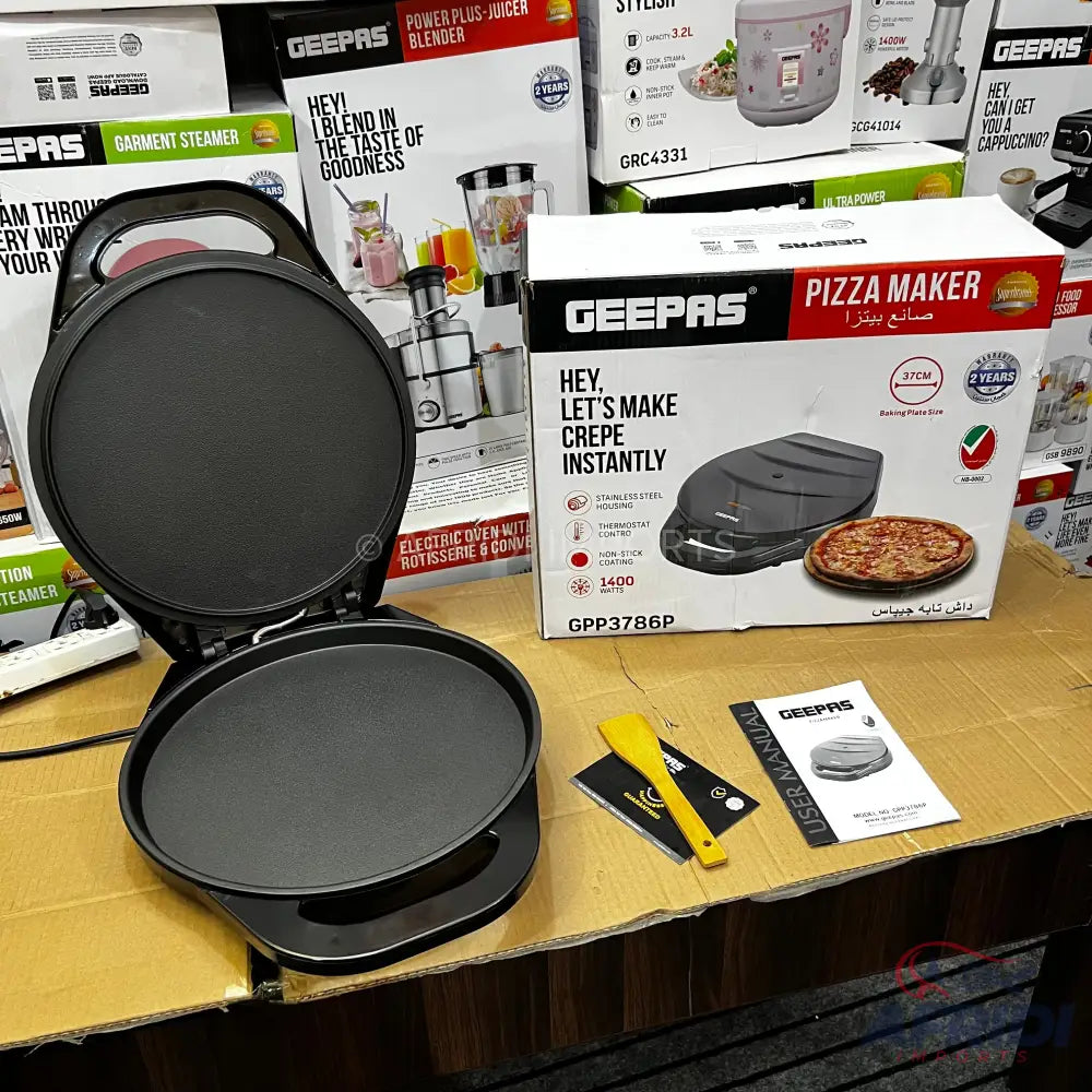 Geepas 37Cm Pizza Maker GPP3786P