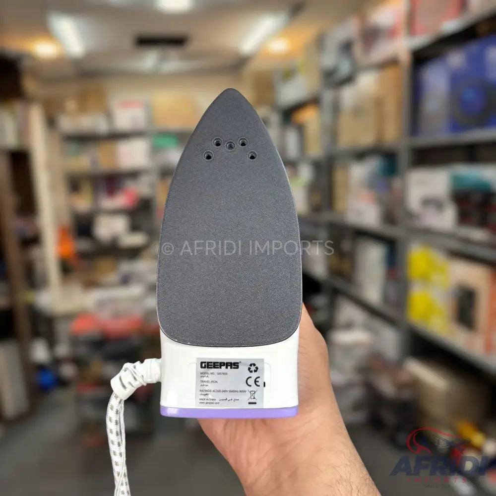 Geepas Travel Iron (2-Years Local Warranty)