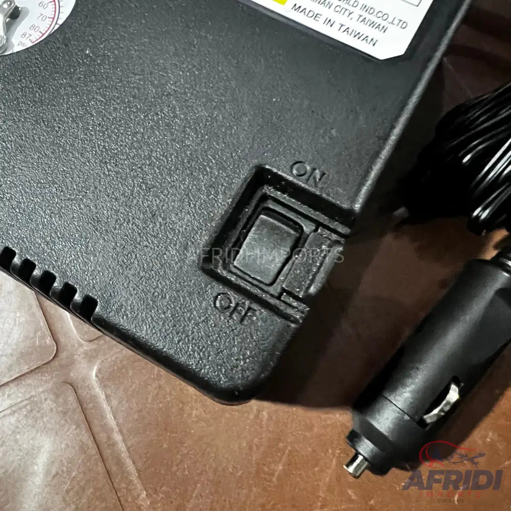 GENUINE TYRE INFLATOR Air Compressor - Made in Taiwan - Lot Import