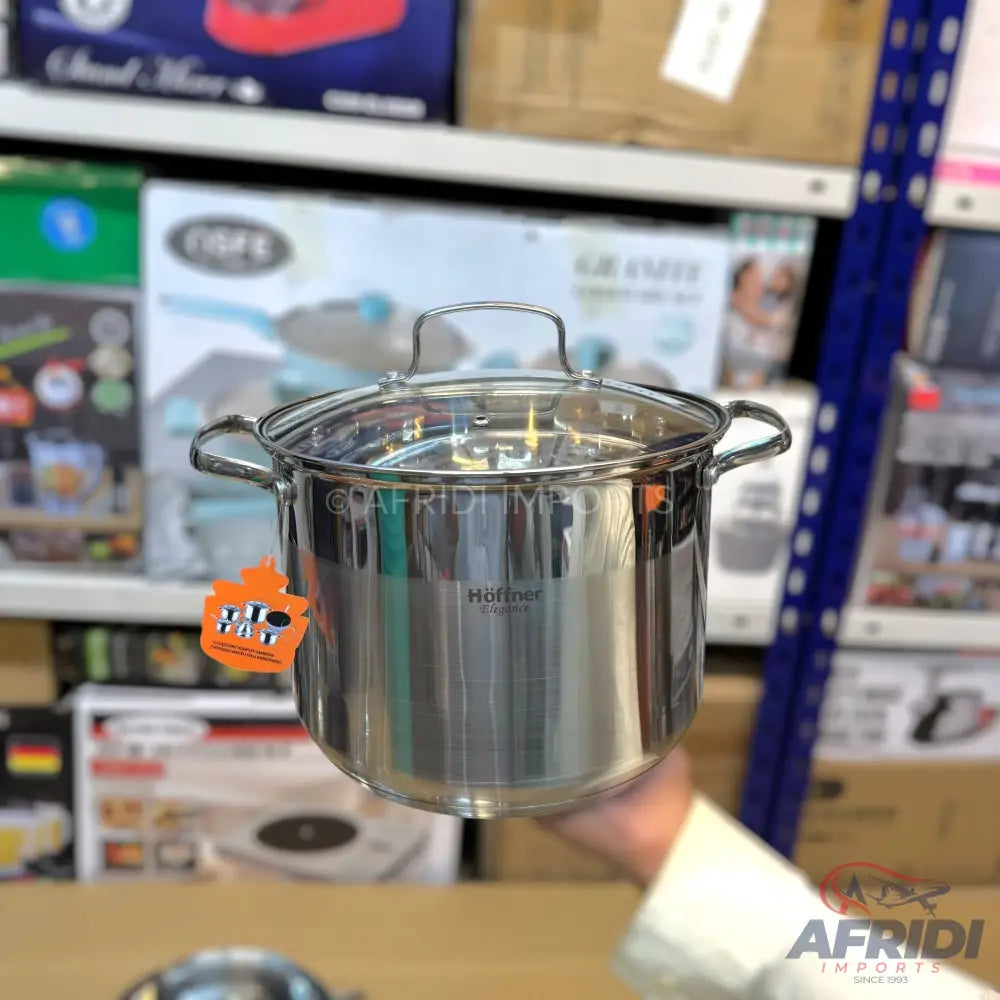 German Lot Imported Hoffner 12 Piece Cookware set with Kettle