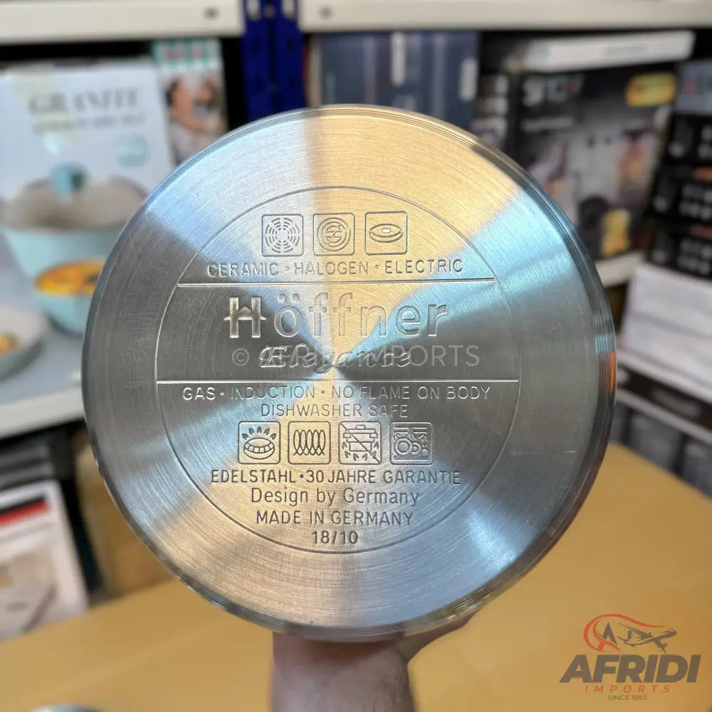 German Lot Imported Hoffner 12 Piece Cookware set with Kettle