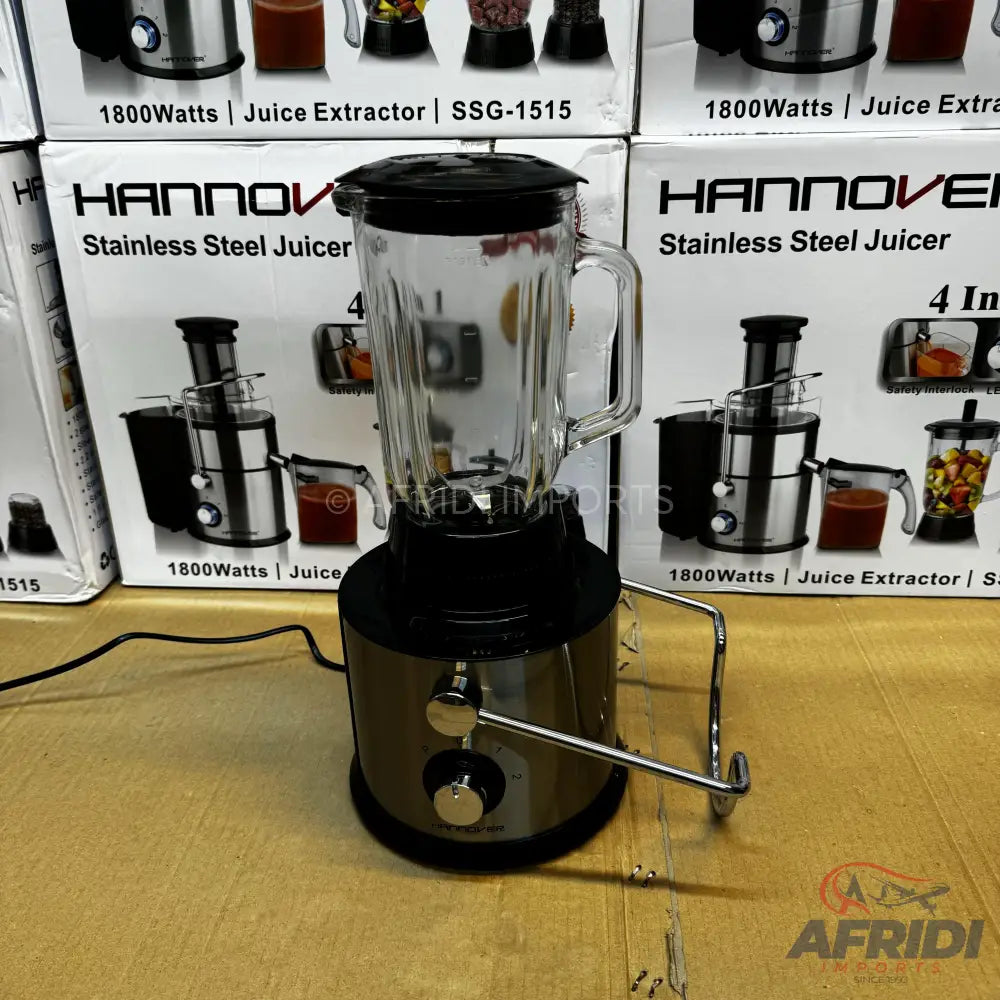 Hannover 4-in-1 Food Processor - German Lot