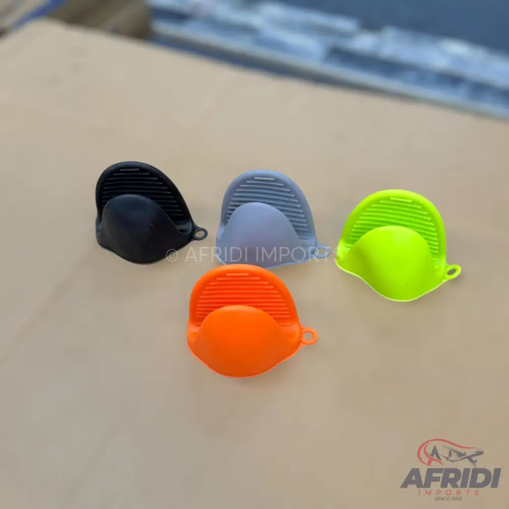 Heat Resistant Silicone Pot Holder - (Pair)