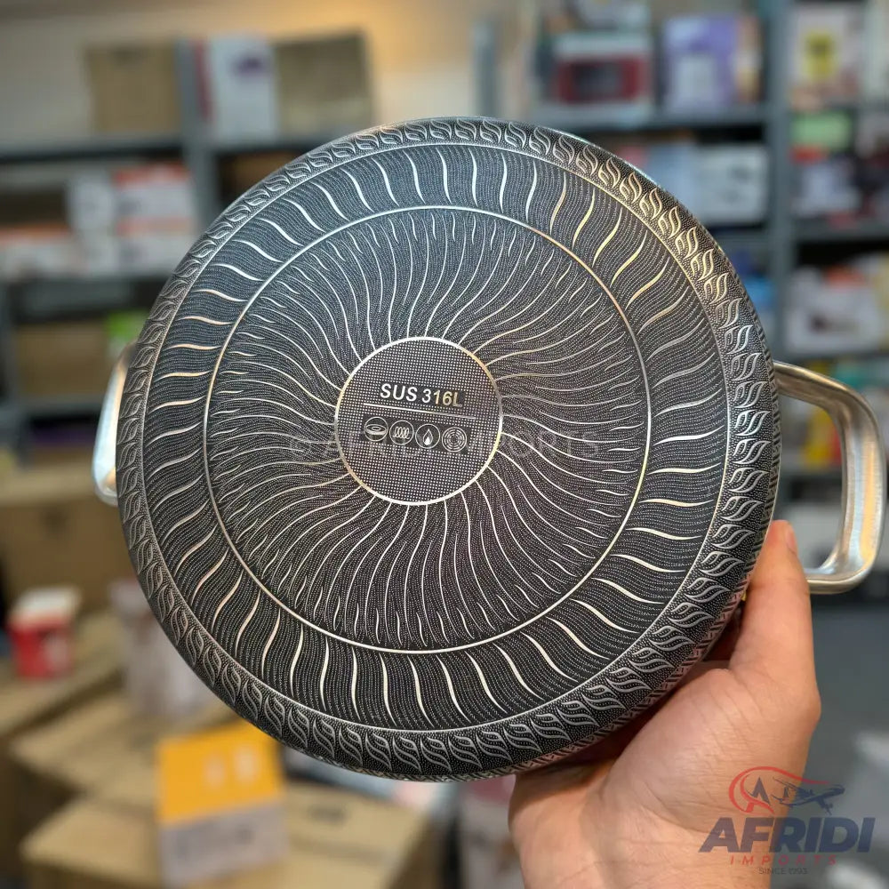 Honeycomb Shallow Open Cookware Set