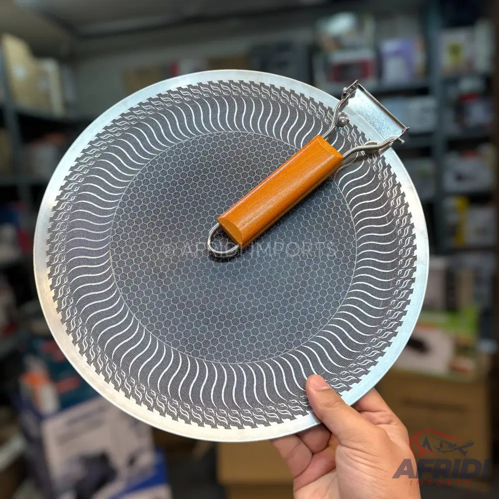 Honeycomb Tawa with Folding Handle
