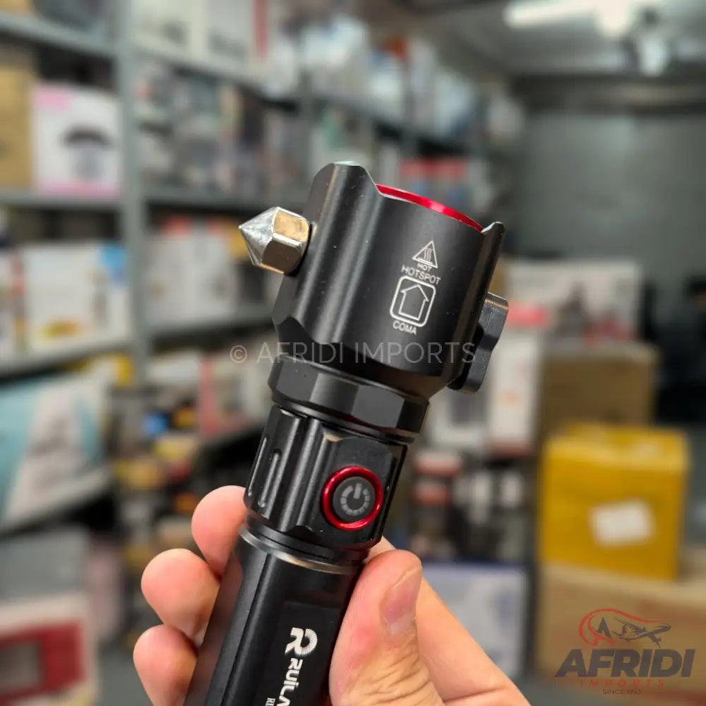 Lot Imported 5-in-1 Rechargeable Flashlight & PowerBank - 1KM Range