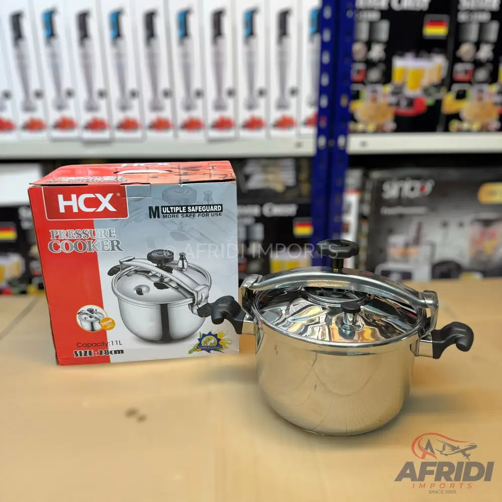 Lot Imported HCX Stainless Steel Pressure Cooker