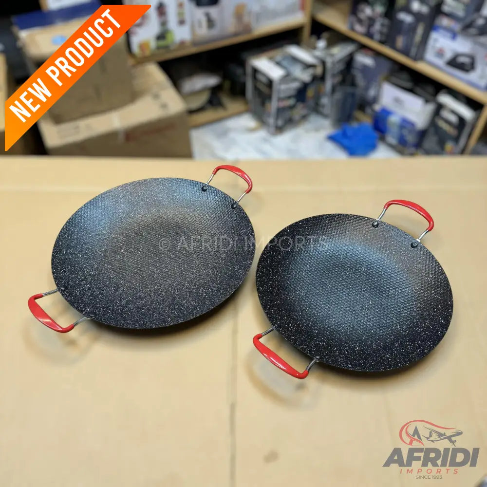 Lot Imported Honeycomb Nonstick 15 & 13 inch Tawa