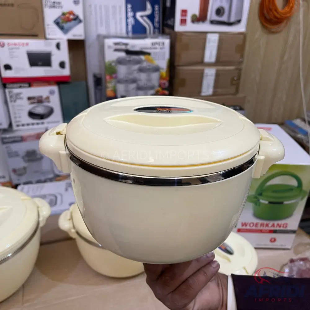 Lot Imported Workang 4 Piece Insulated Pot