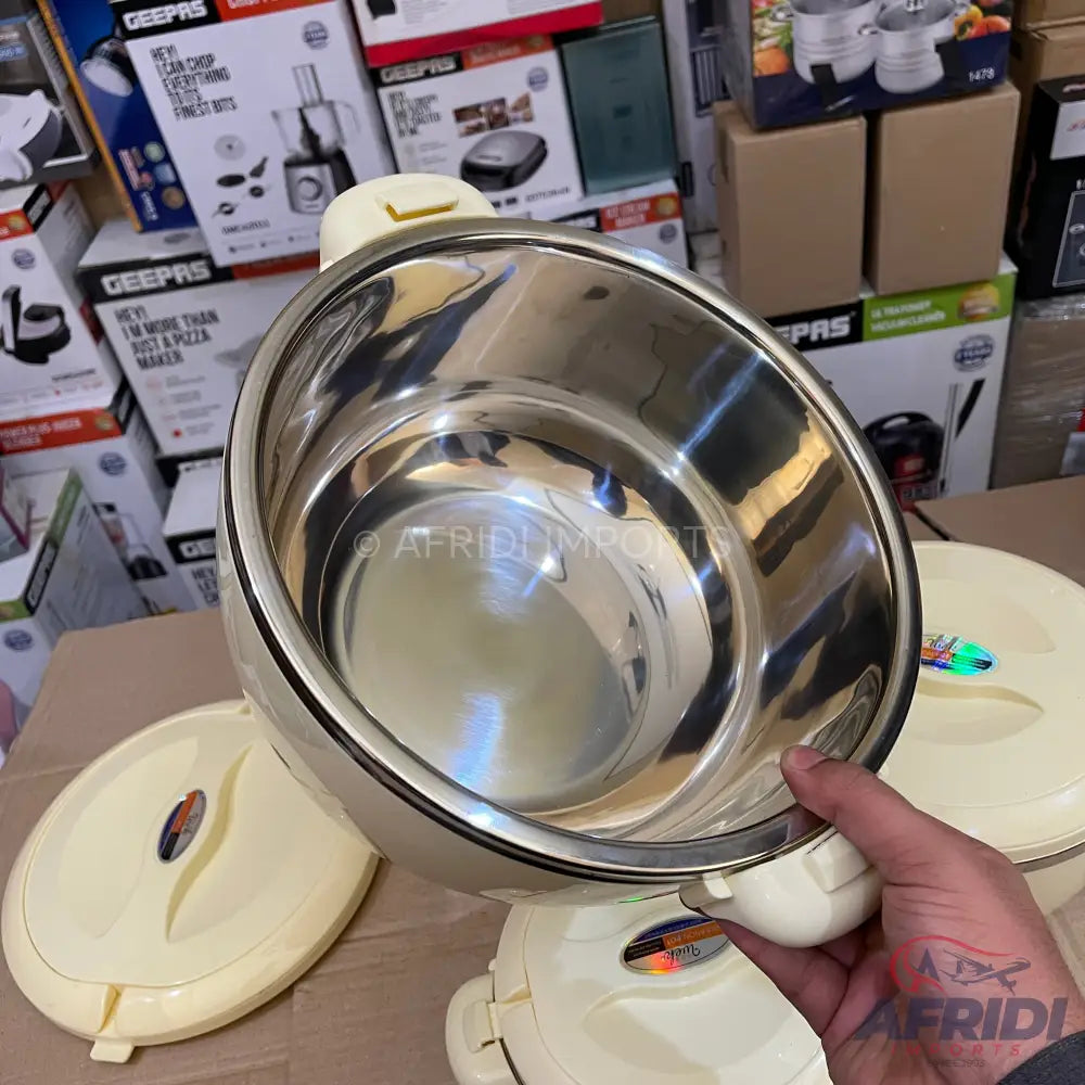 Lot Imported Workang 4 Piece Insulated Pot