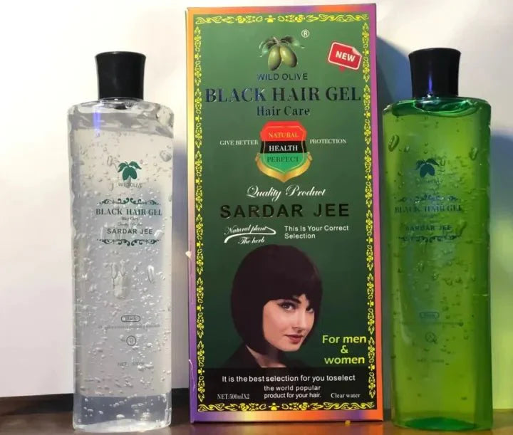 100% Original SARDAR JEE Natural Black/Brown Hair Color