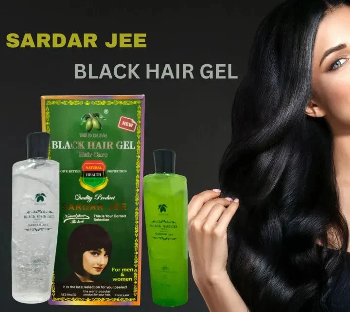 100% Original SARDAR JEE Natural Black/Brown Hair Color