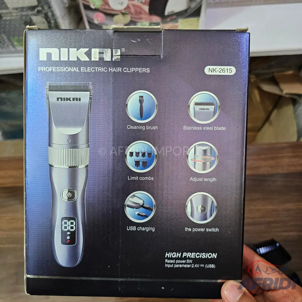 Nikai Hair Trimmer - Japan Lot Imported - 2Hours Backup