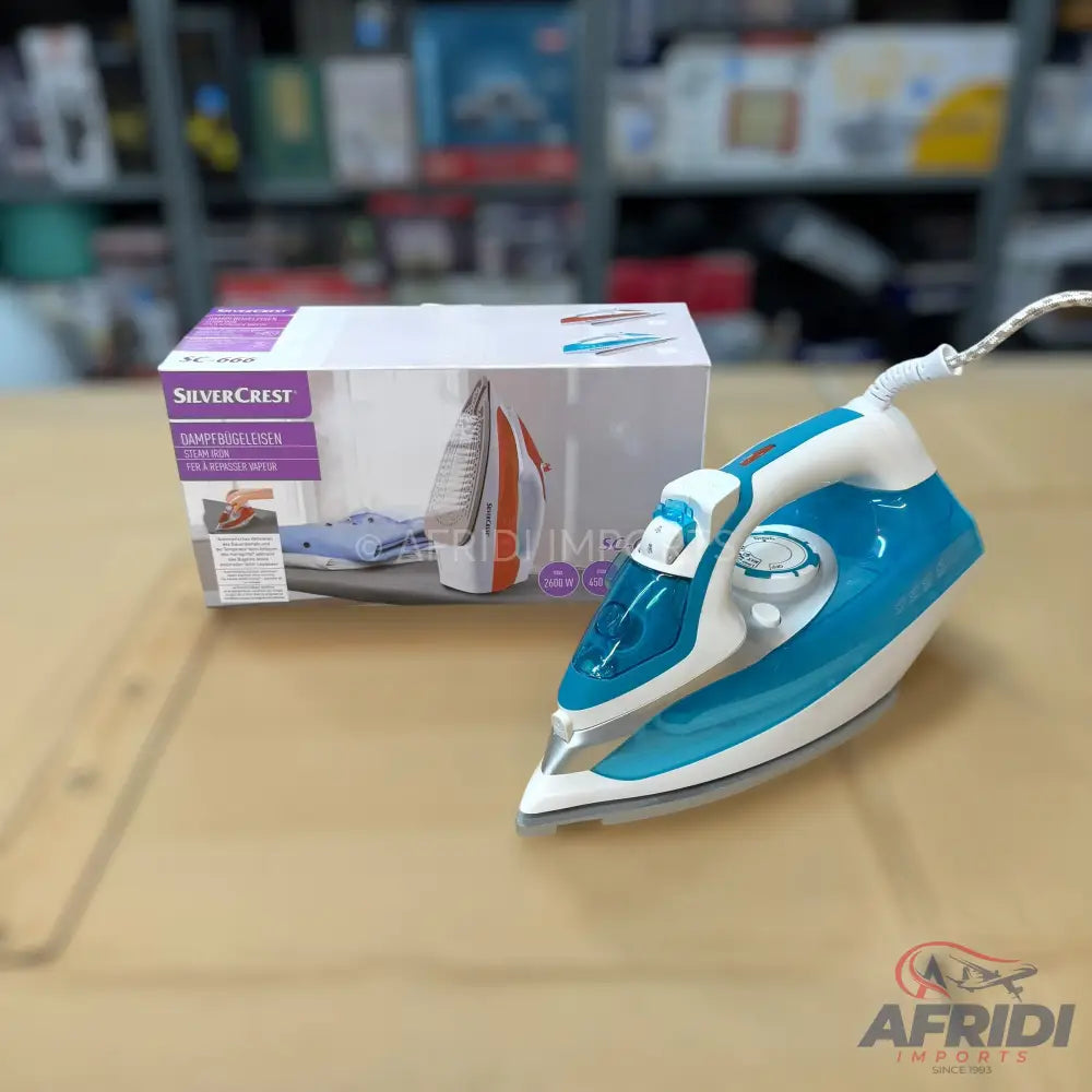 Silver Crest Iron with Ceramic Sole - Made for Germany - Lot Imported