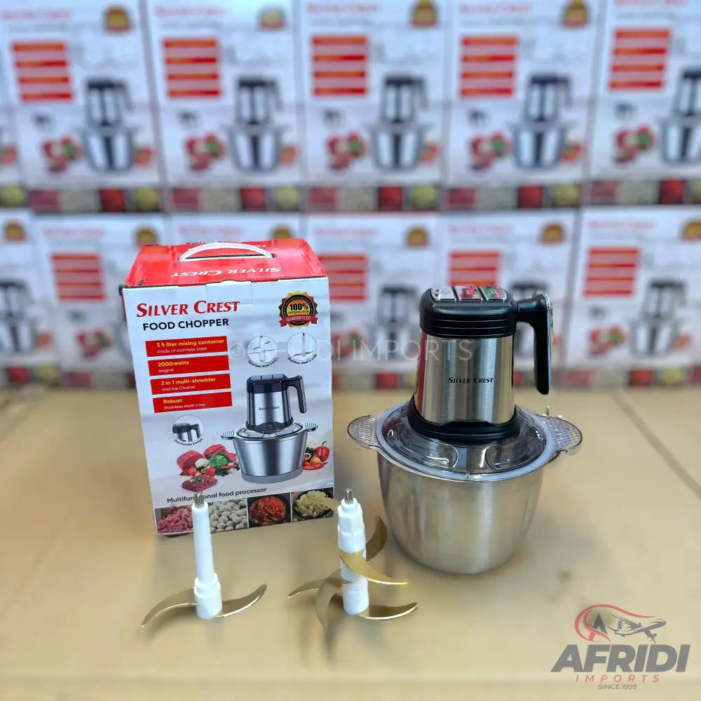 Silver Crest Powerful 3.5L Food Chopper - German Lot Imported