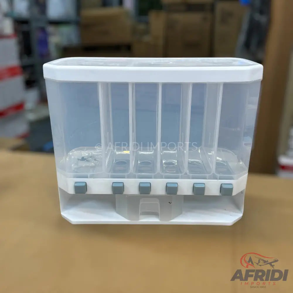 Storage Dispenser - 6 containers High Quality