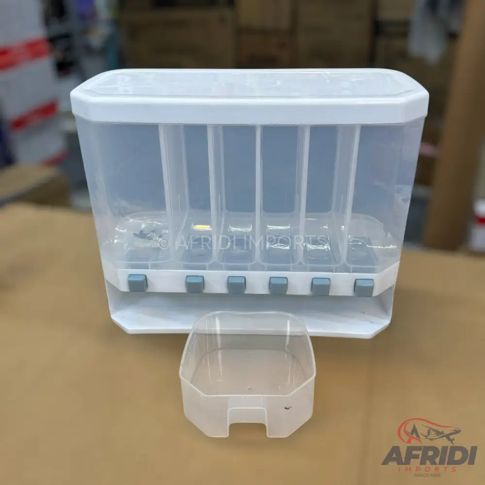 Storage Dispenser - 6 containers High Quality