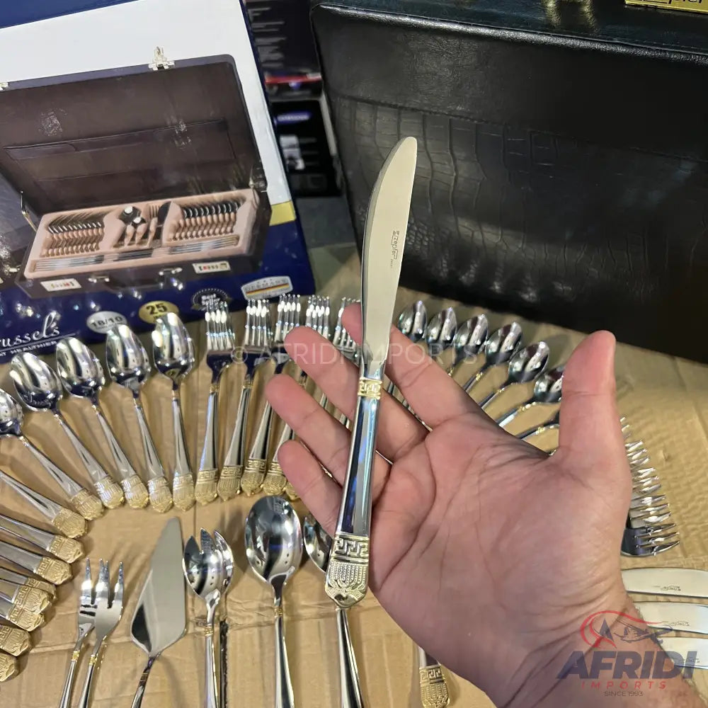 Swiss Lot Imported Zepter 72 Piece - 12 Person Cutlery Set