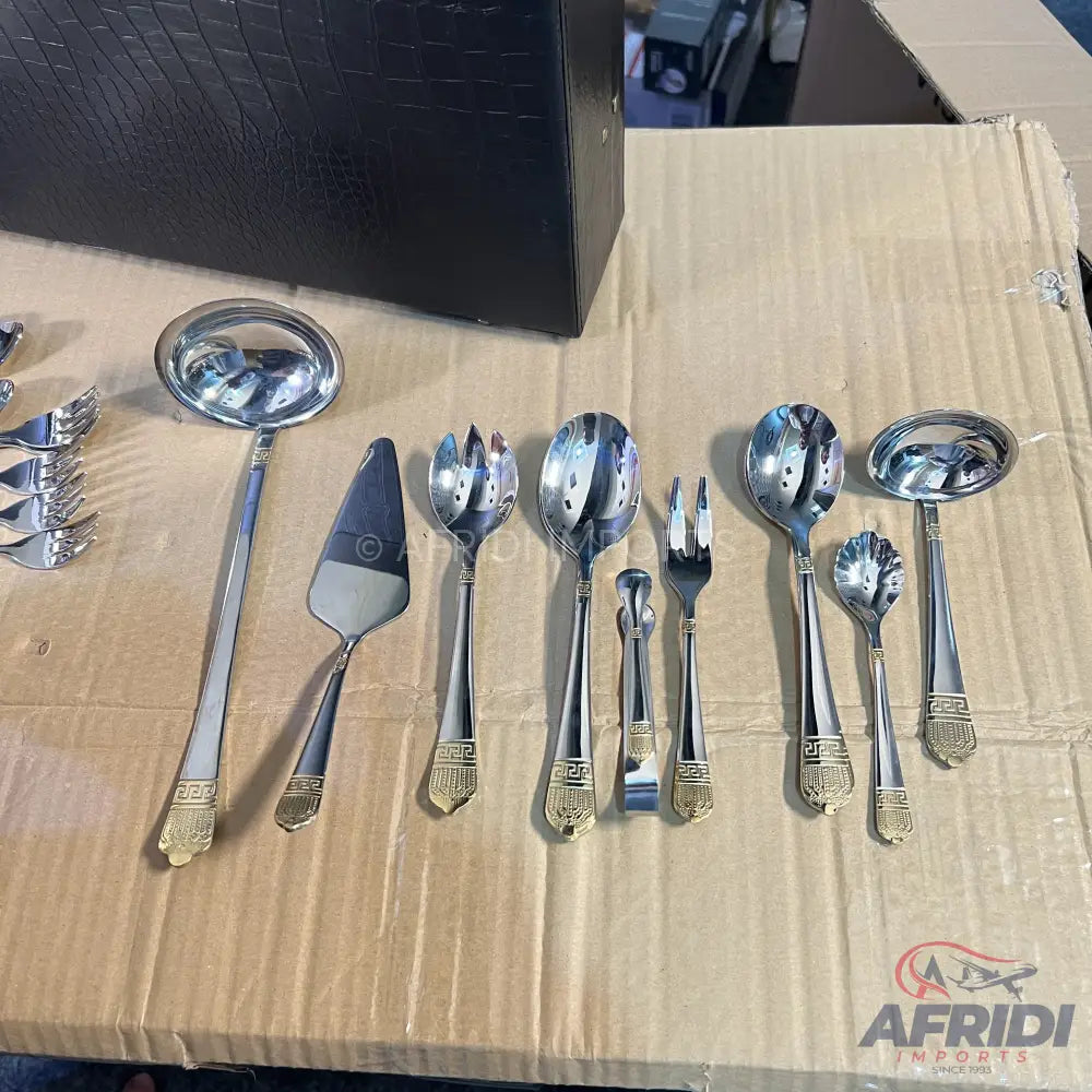 Swiss Lot Imported Zepter 72 Piece - 12 Person Cutlery Set