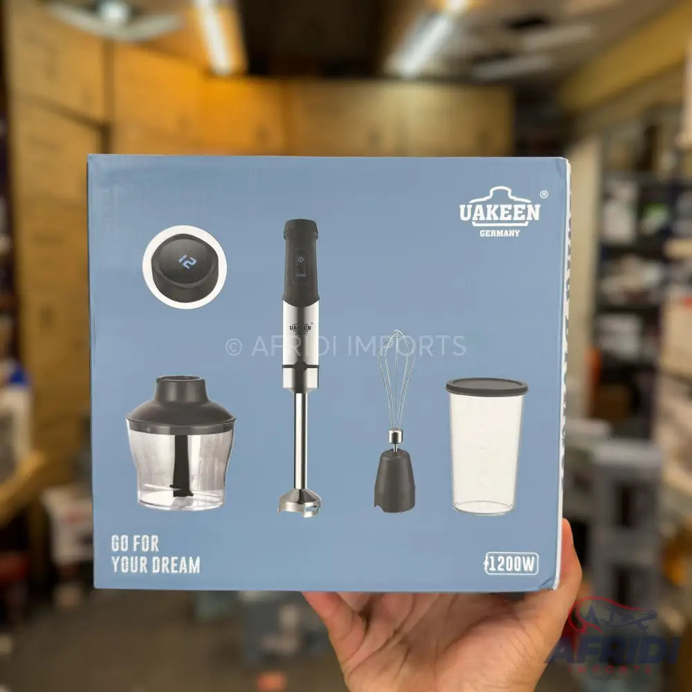 Uakeen 1200W Powerful Hand Blender Set