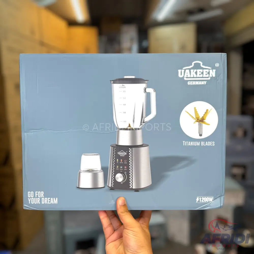 Uakeen 1200W Titanium Blades Powerful Blender