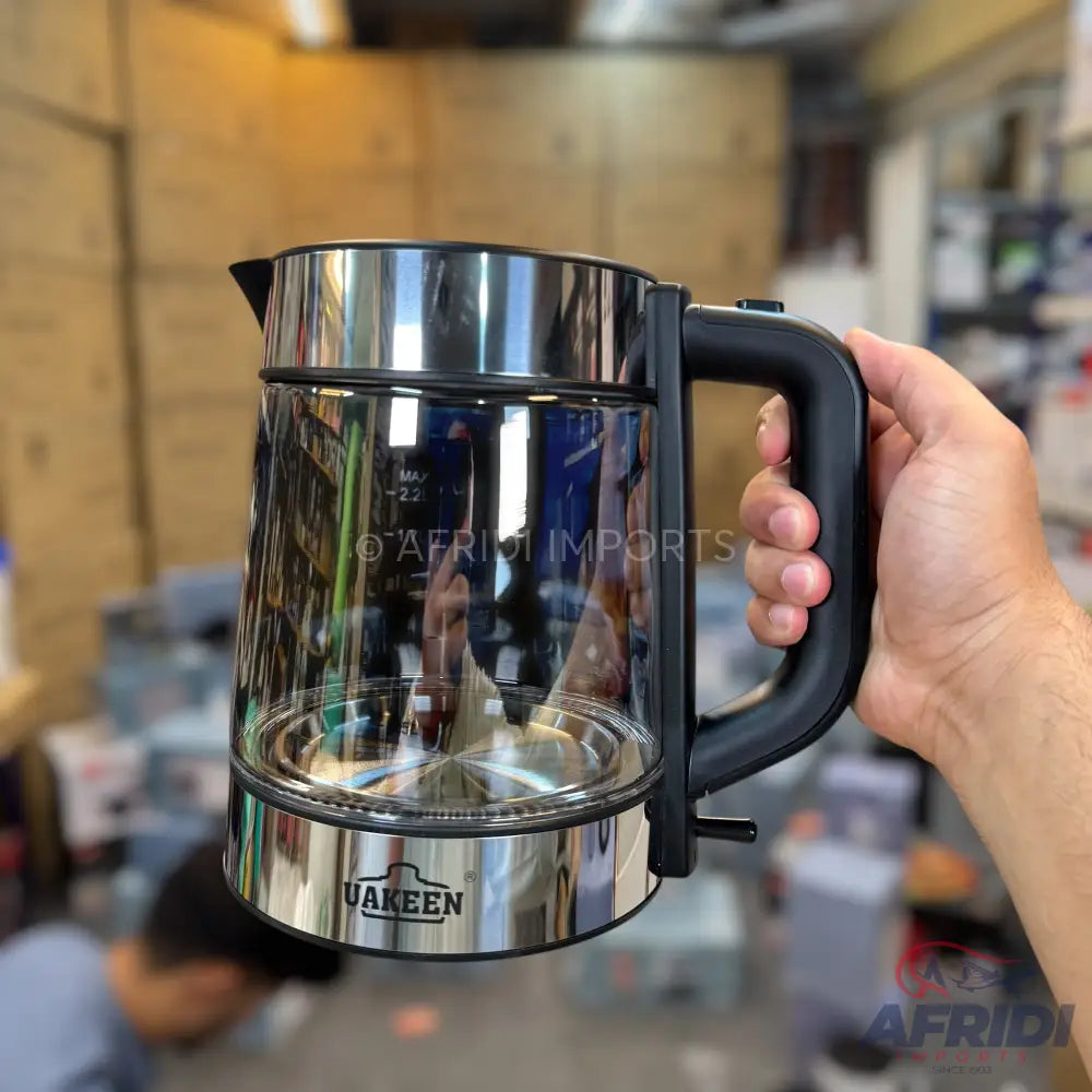 Uakeen 2.2L Glass Kettle