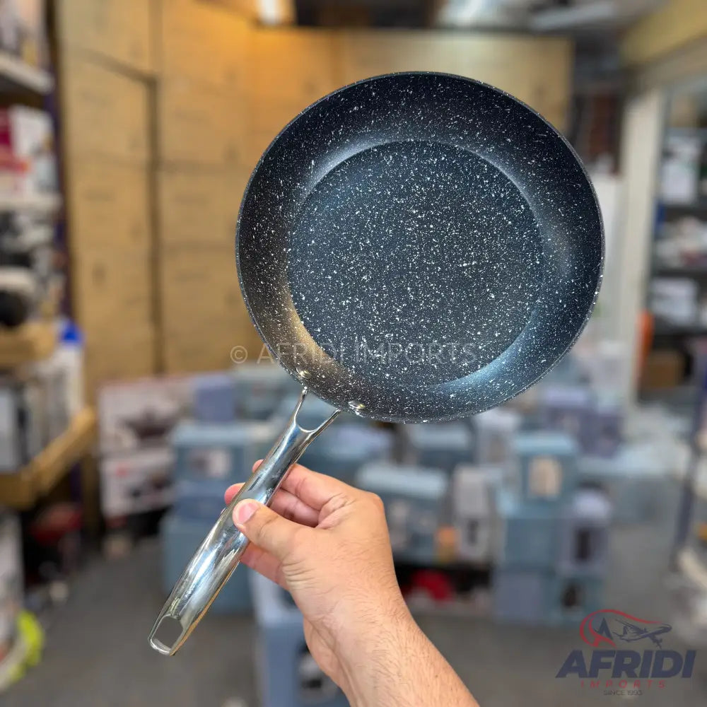 Uakeen 24, 26 & 28CM Granite Frying Pan